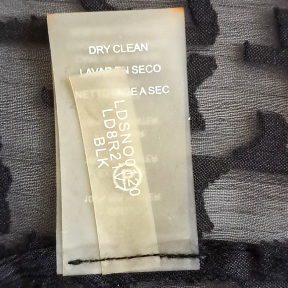 Karl Lagerfeld Paris Sheer Floral Lace Open Front Jacket Blouse XS NWT - Picture 9 of 16